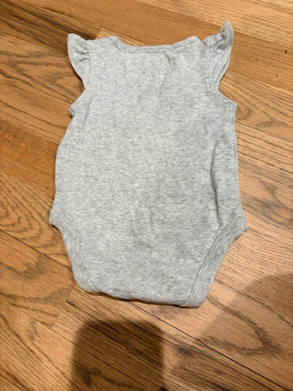 Carter’s baby girl “happy” onesie, size 3m